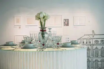 Alliance Francaise table setting
