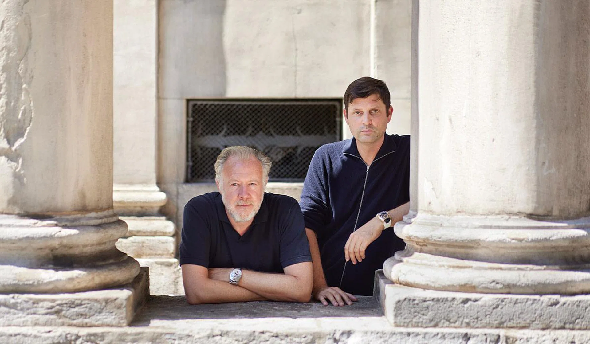 Urwerk co-founders Martin Frei (left) and Felix Baumgartner