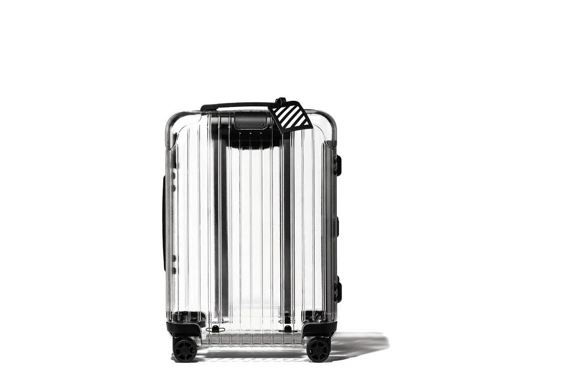 Take flight with Rimowa x Off-White's transparent luggages - The