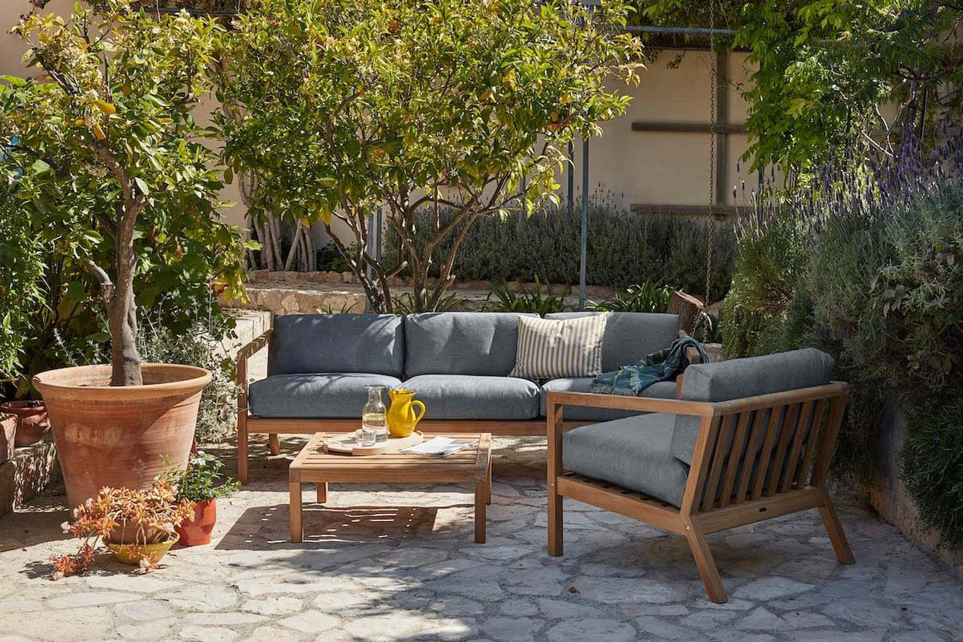 Natural tones of wood-based furniture like those from Danish brand Fritz Hansen’s Skagerak Collection, which is exclusively available at W.Atelier, make every part of your home feel warm and welcoming. Photo: Fritz Hansen