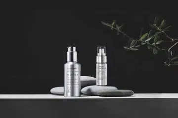 Noesa cleanser and double moisturiser.