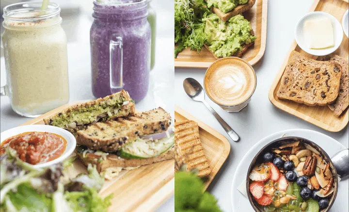 Mumbai sandwich, granola bowl. Photos: The Whole Kitchen