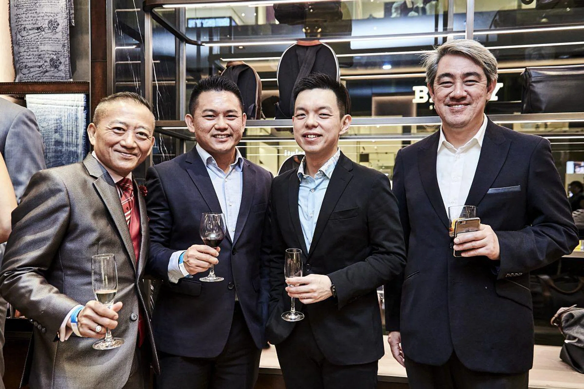 Goh Bock Seng, Nicholas Goh, Adrian Ng & Leroy Mccully 