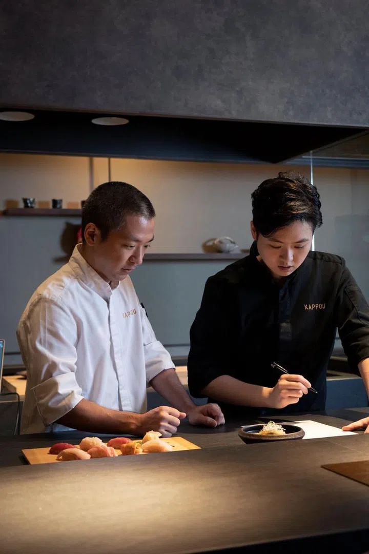Chef Aeron's dedication to sustainability, inclusivity, and the preservation of Japanese culinary heritage shines through on every plate at Kappou. (Photo: Kappou)
