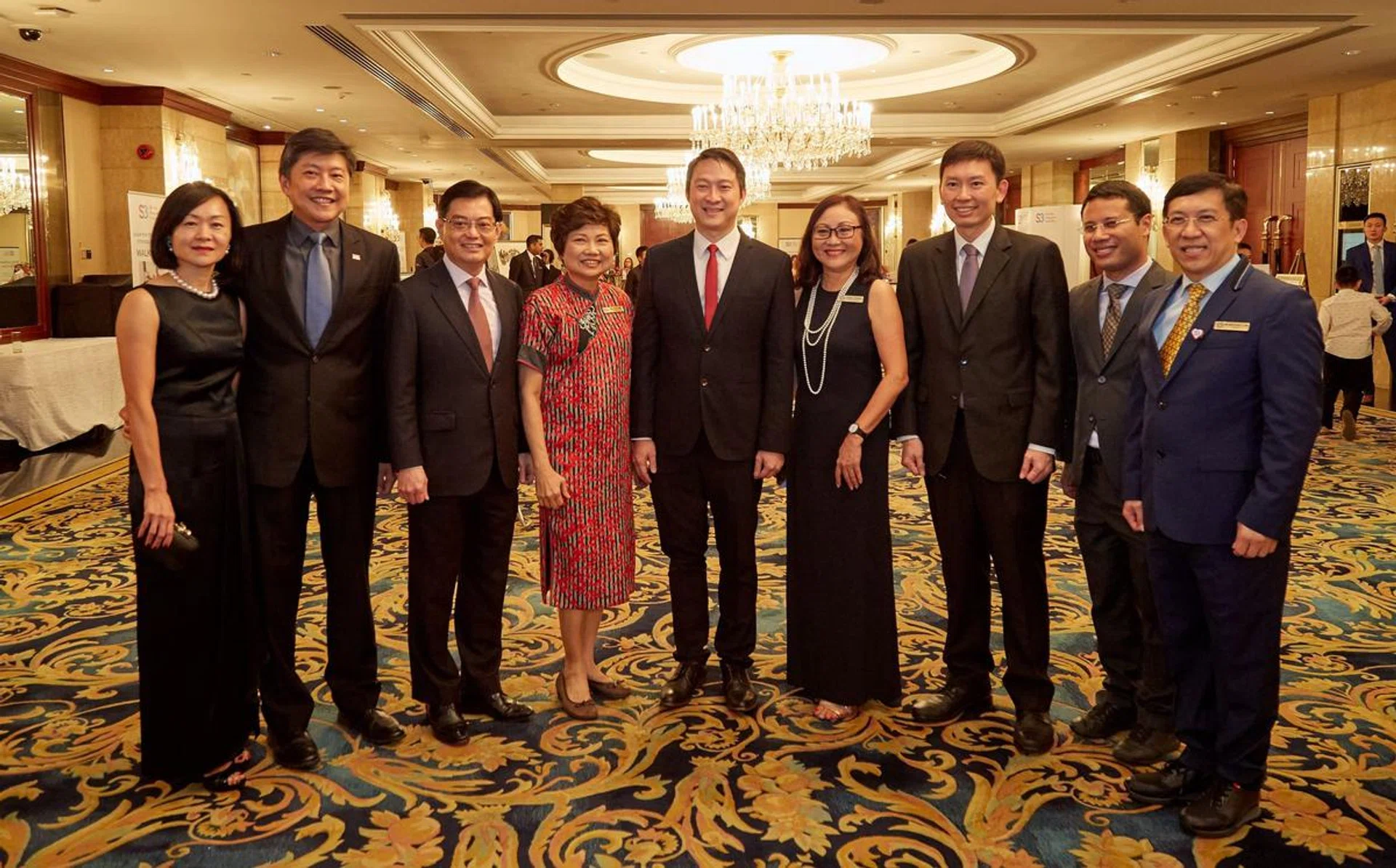 Michelle Ng, Ng Chee Meng, Heng Swee Keat, Teo Poh Yim, Dr Lam Pin Min, Janet Chong, Chee Hong Tat,  Desmond Lee, Dr Michael Lim