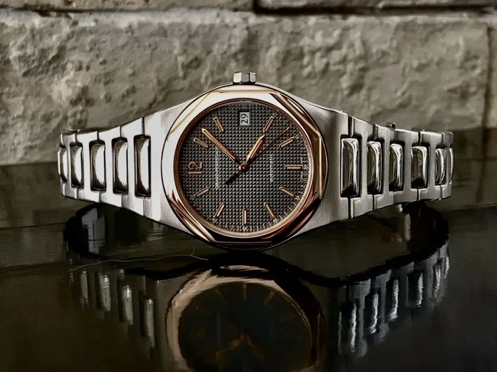 The Girard-Perregaux Laureato 8010 has great sentimental value to Naidu (Photo: Marc Naidu)