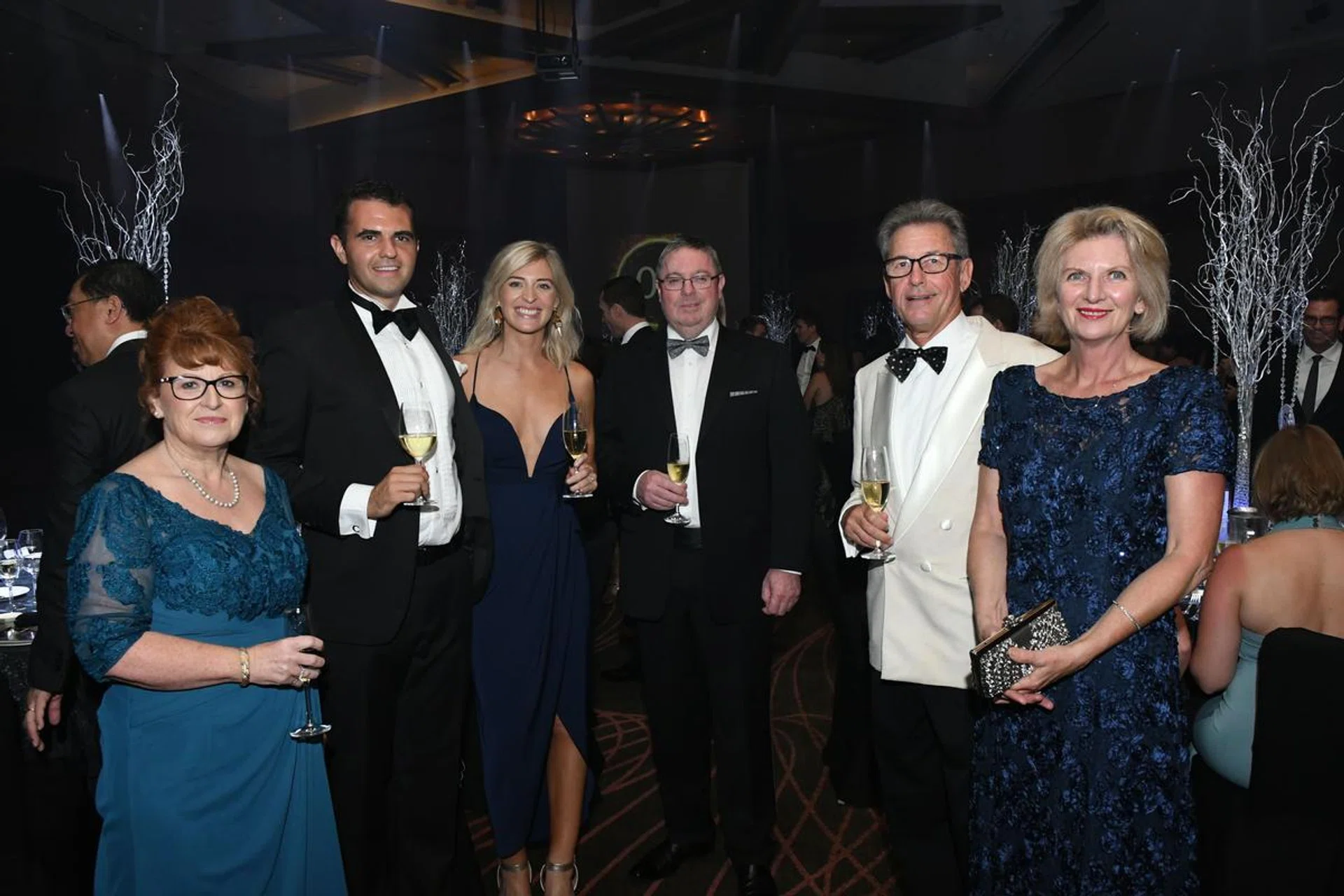 Margaret Gosper, Chris Coburn, Ria Coburn, Bruce Gosper Australian High Commissioner, Ian Cummin & Susan Cummin