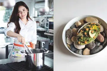 Korean produce Chef Olivia lee