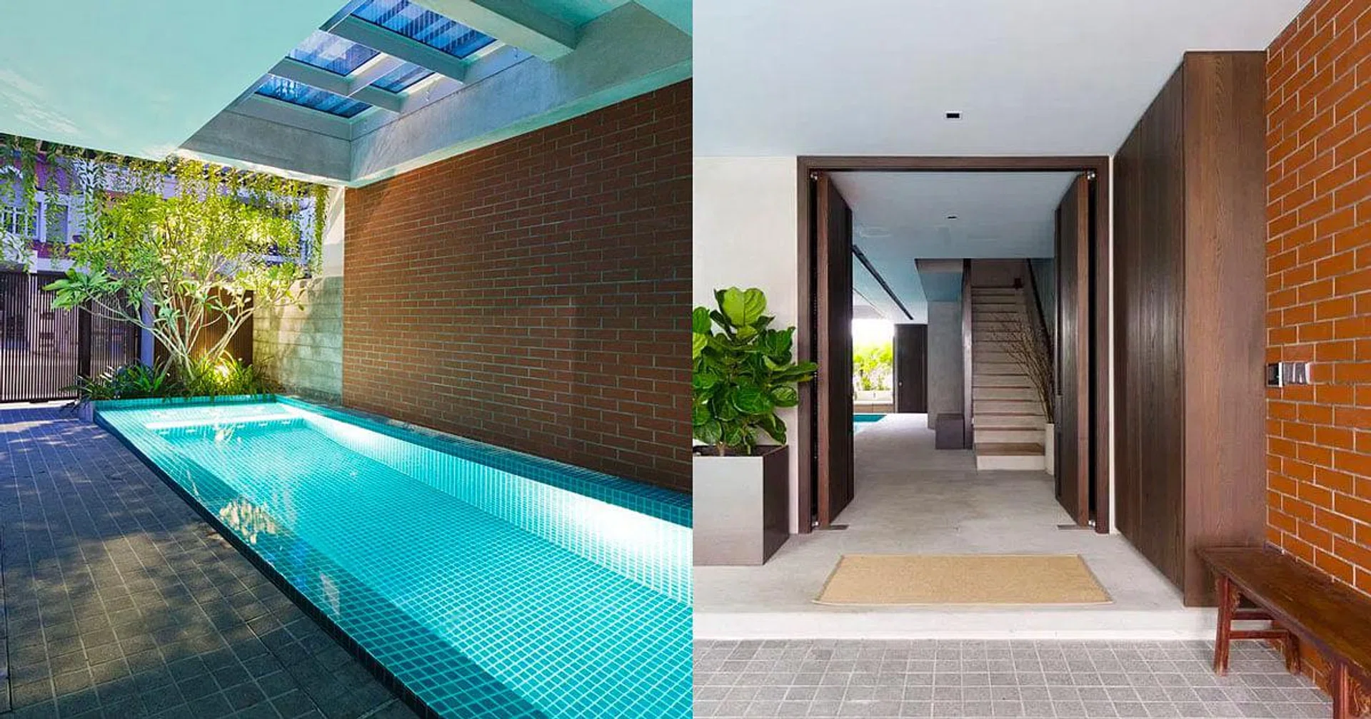 House Tour: A multi-generational terrace home with a hidden swimming pool