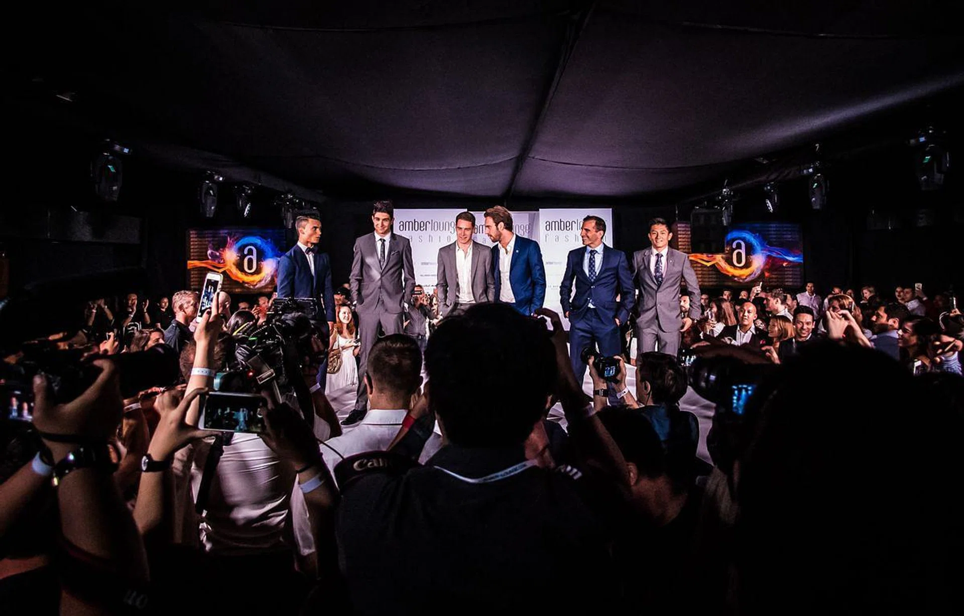 F1 Driver Fashion Show.