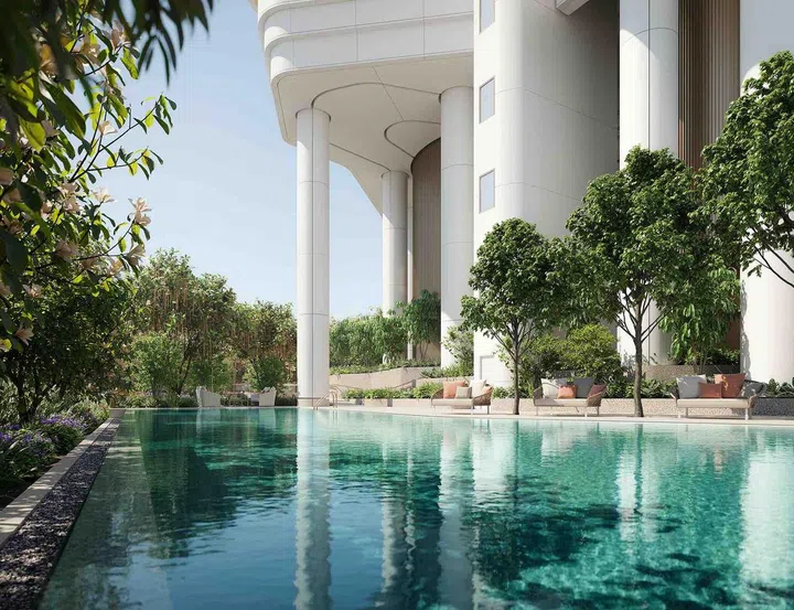 Park Nova's swimming pool.
