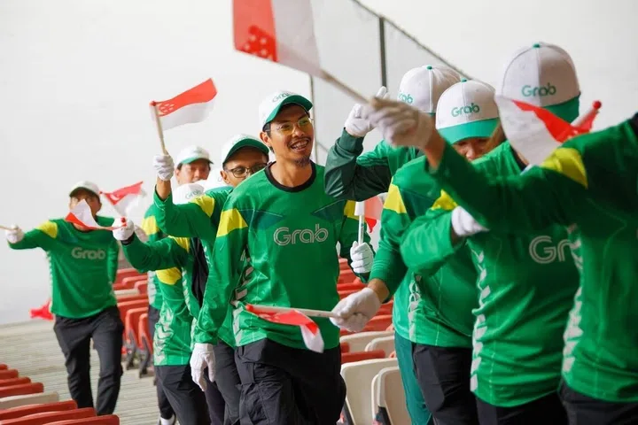 companies marching at National Day Parade