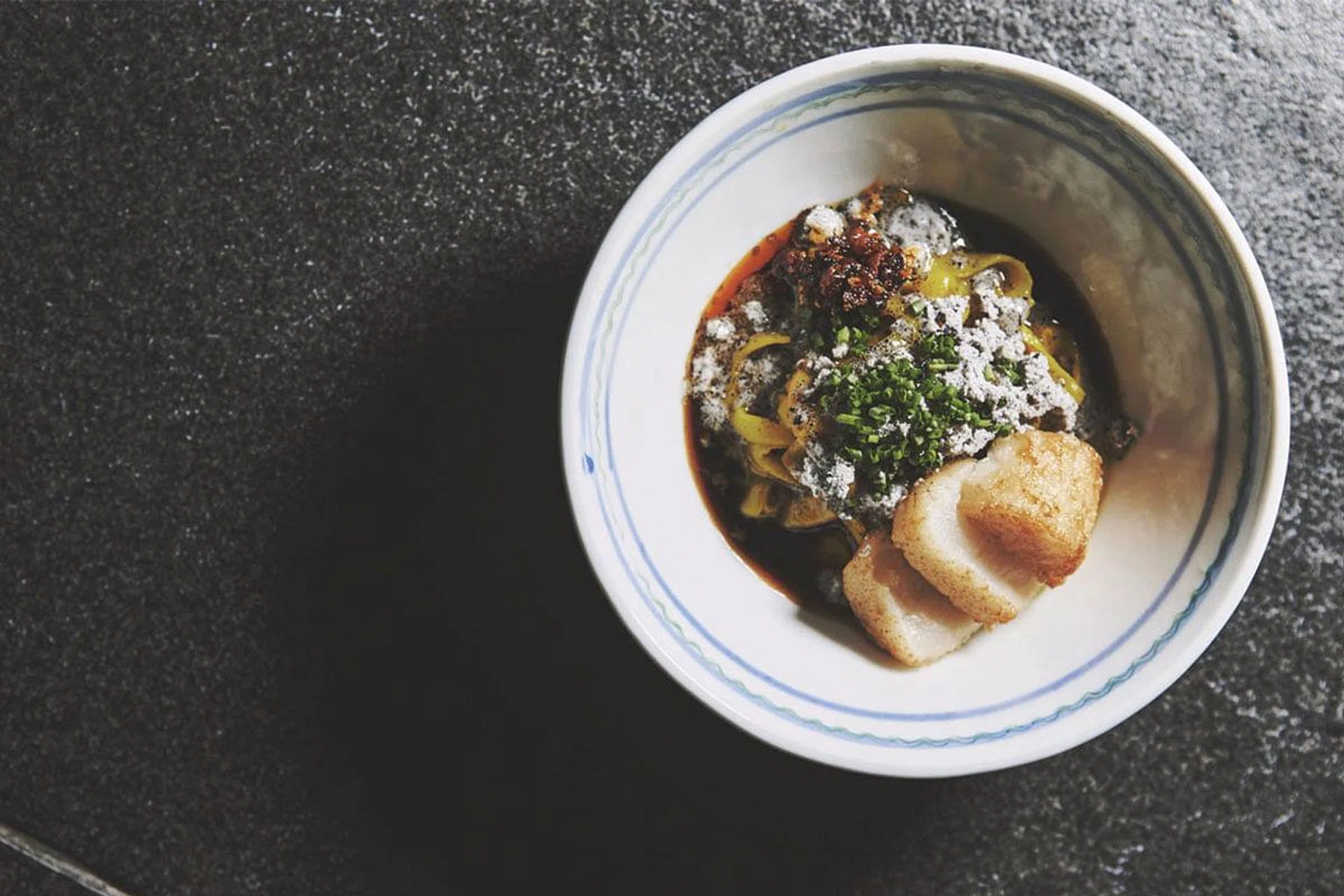 Bak chor mee at Restaurant Labyrinth