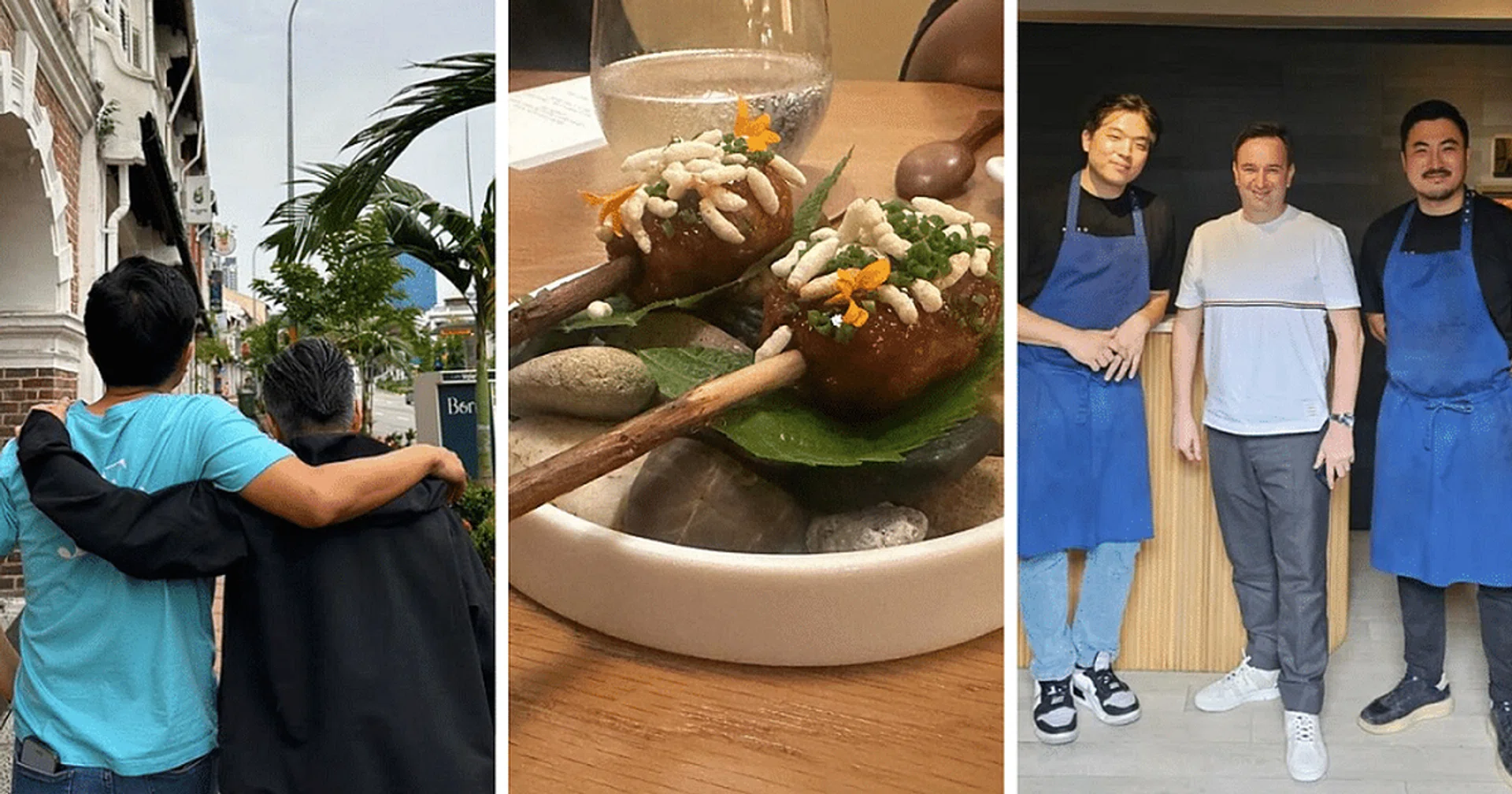 Photo: Chef "Ton" Thitid, Chef Pam, Chef Sebastien Lepinoy / Instagram