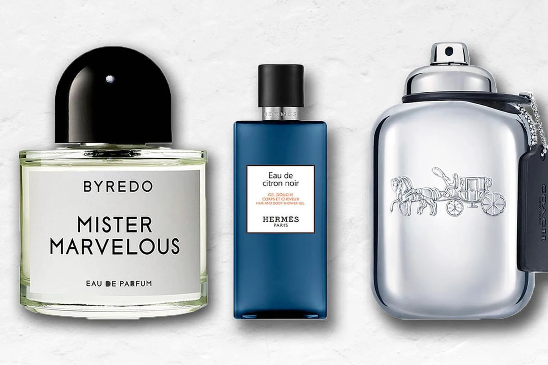 byredo hermes coach bathroom essentials