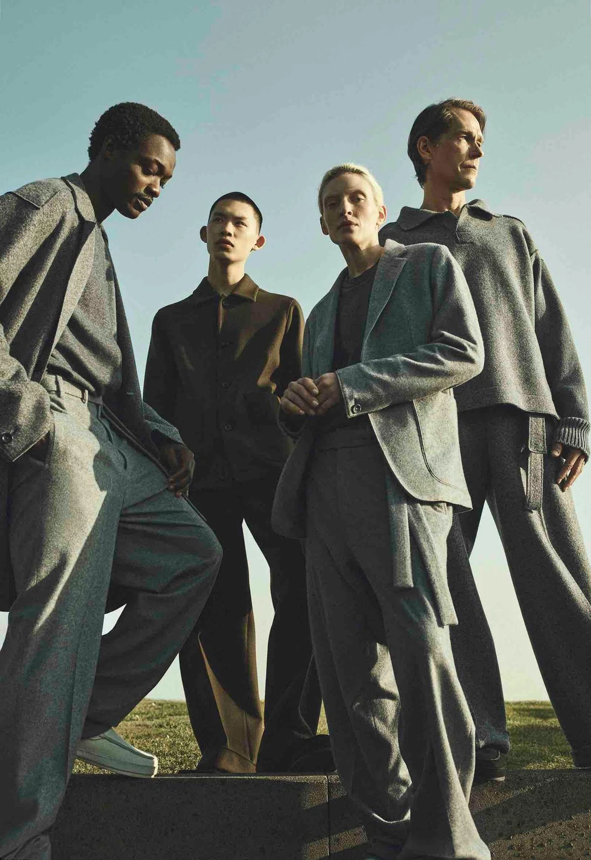 Ermenegildo Zegna autumn/winter 2021 campaign.