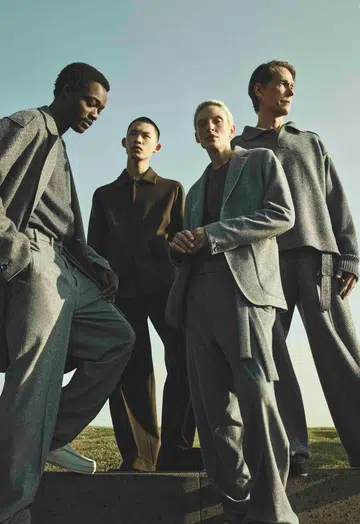 Ermenegildo Zegna autumn/winter 2021 campaign.