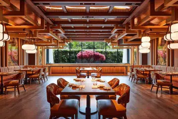 The main dining room