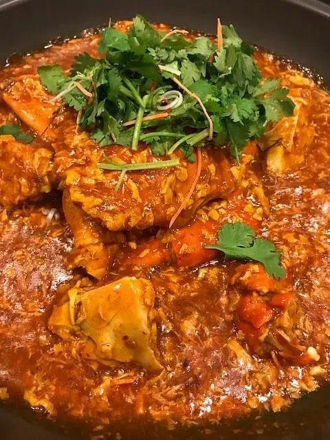 Roland's original chilli crab