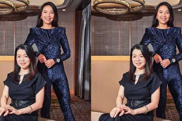 Leung Pui Yan, partner at investment holding firm Vertex Ventures, and Annabelle Huang, managing partner of crypto-finance service provider Amber Group