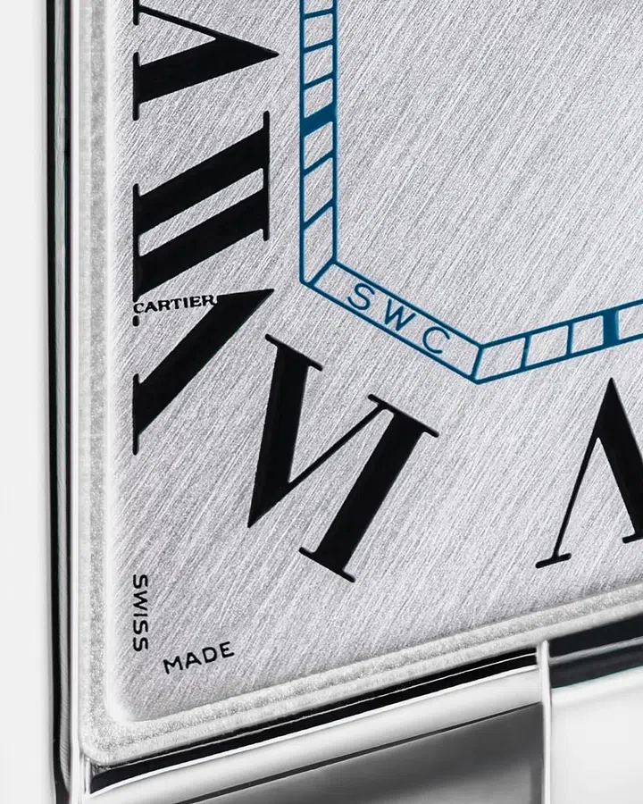 The SWC secret signature hidden within each watch's minute track.