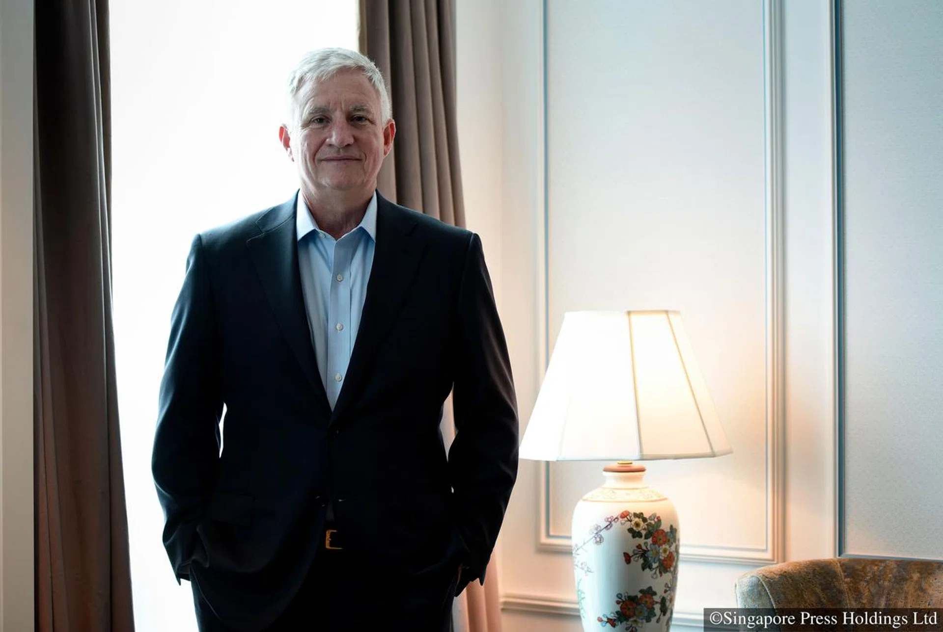 Doug Anderson, chief executive of American Express Global Business Travel (Amex GBT). PHOTO: SPH / Nivash Jovin