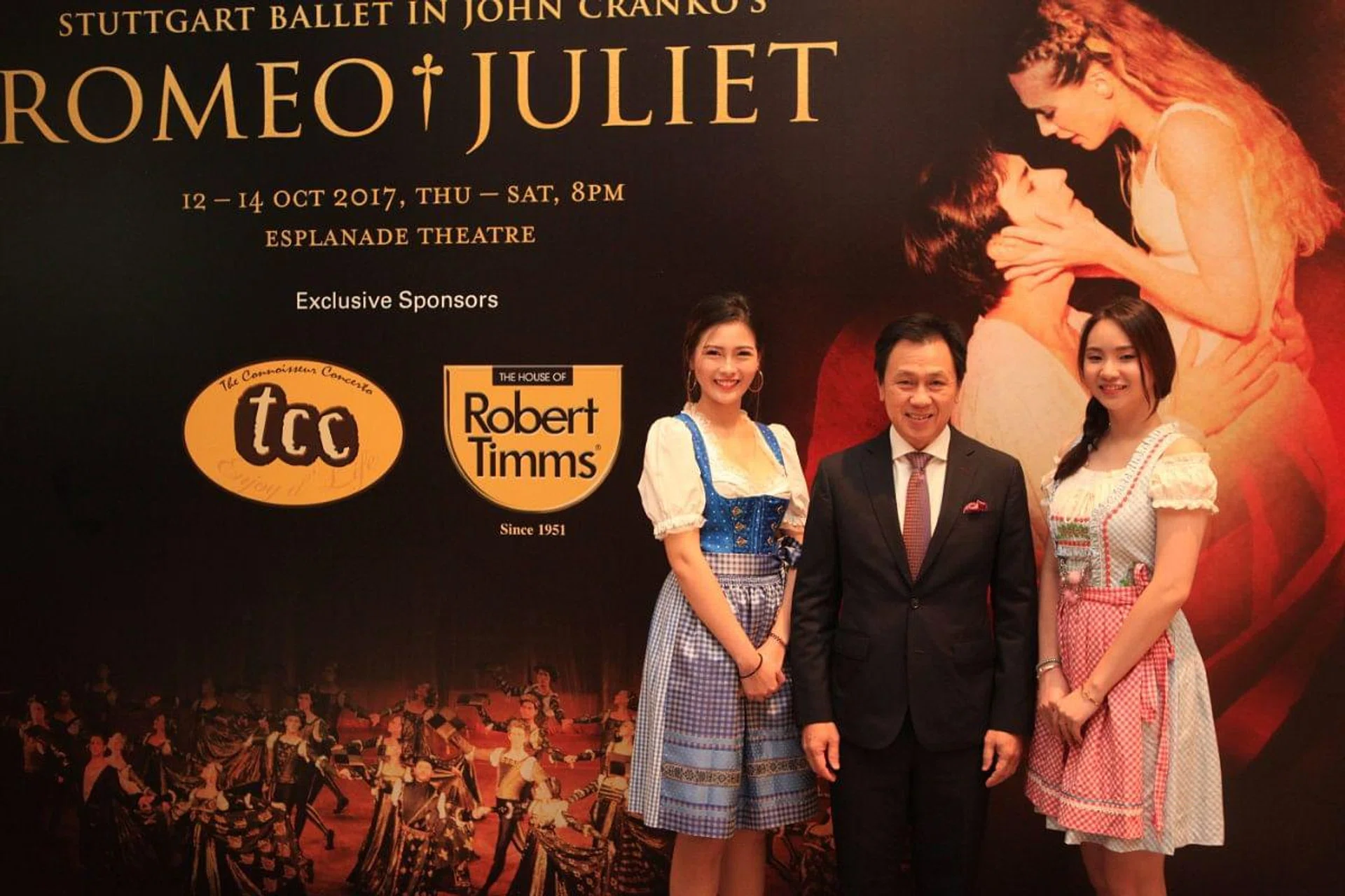 Middle: Chaly Mah (Chairman, Singapore Tourism Board)