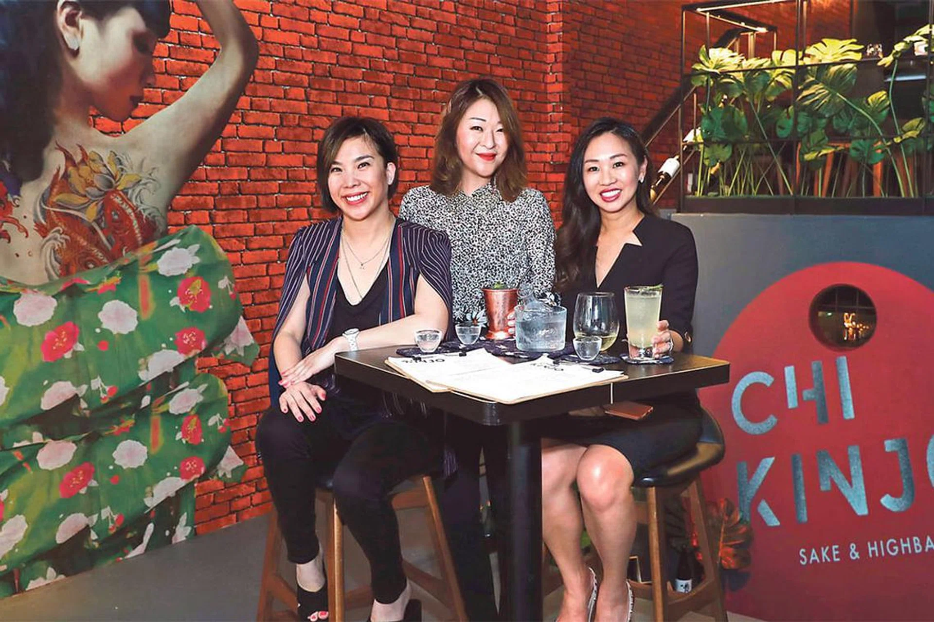 Sharon Sim, Sandra Sim and Tay Eu-Yen