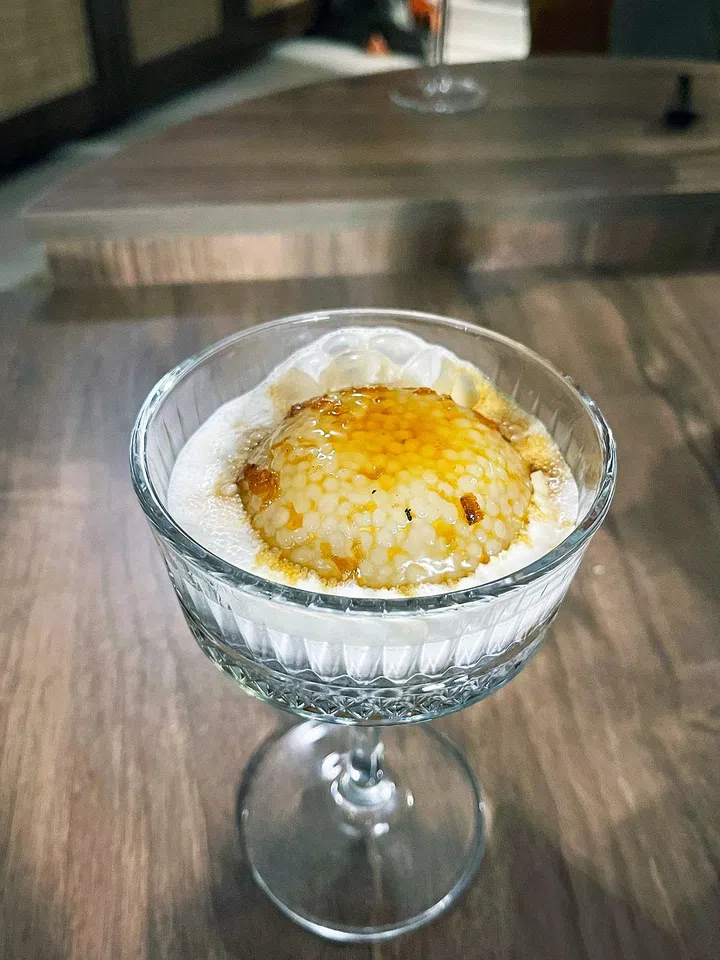 Sago pudding. (Photo: Azimin Saini)