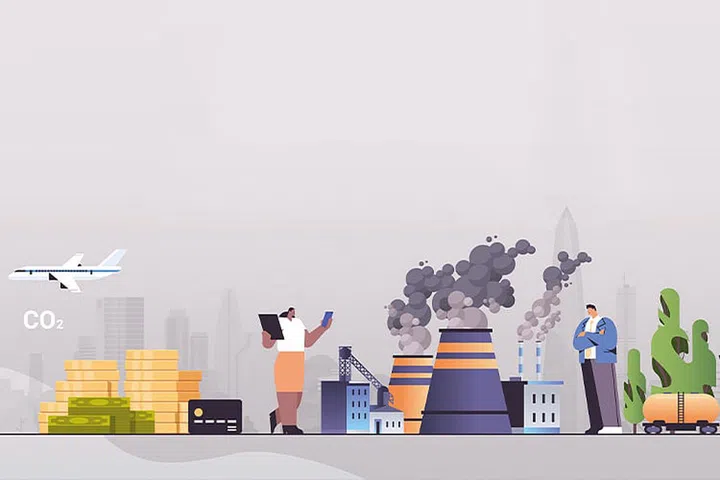 Trading carbon credits