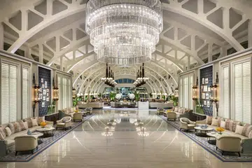 Pandemic Staycation The Fullerton Hotel Lobby