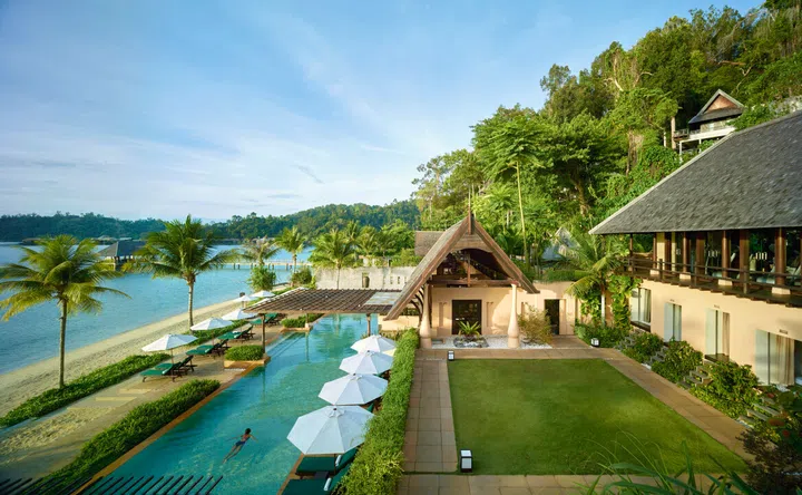 An overview of the resort. (Photo: Gaya Island Resort)