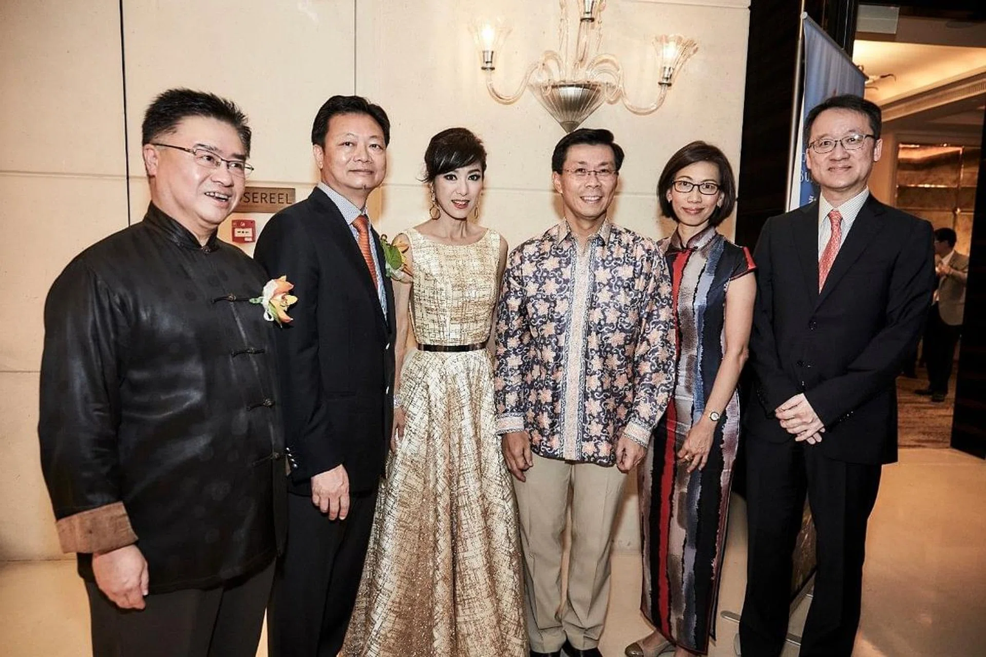 Dennis Chiu, Philip Chan, Michelle Yim & guests