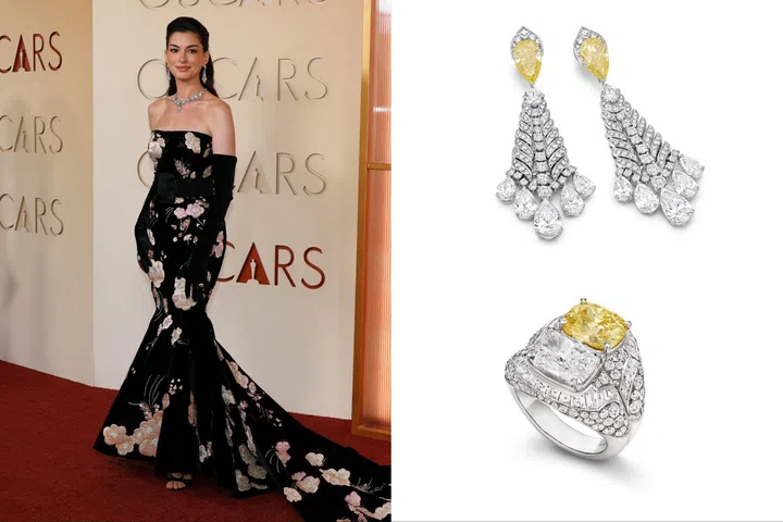 Anne Hathaway of The Devil Wears Prada at Oscars 2026