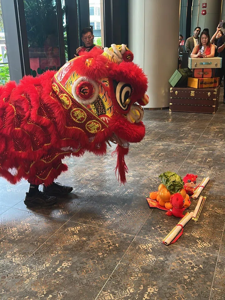 lion dance troupe