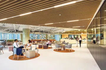 Casual meeting spaces at Csuites