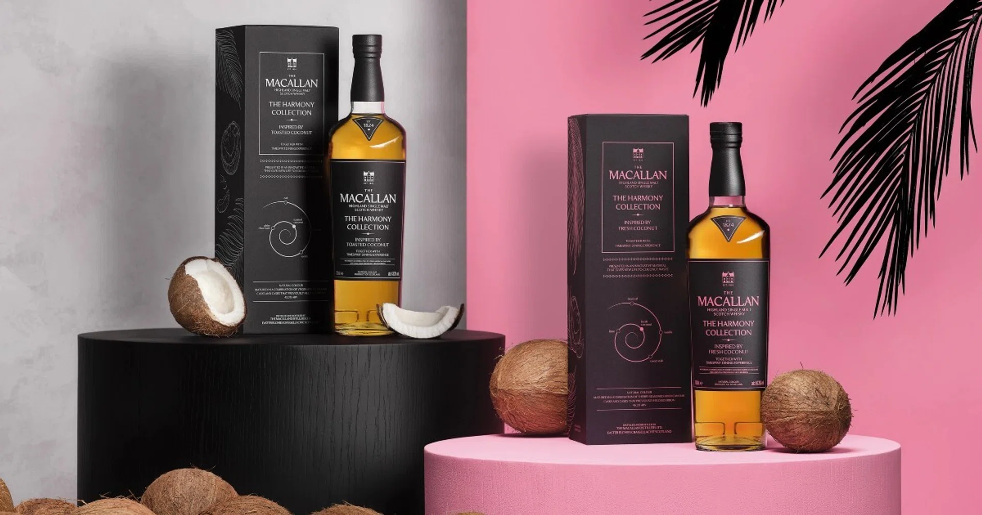 The Macallan’s final Harmony Collection release includes two coconut-inspired creations