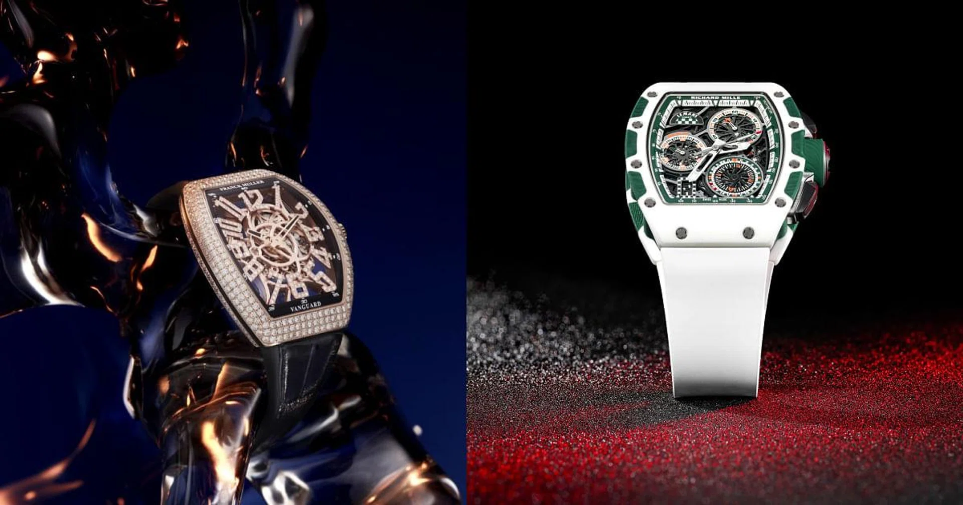 Photos: Richard Mille, Franck Muller