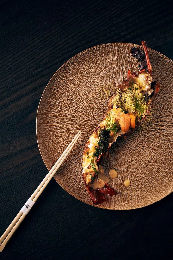 Lobster in Uni Sauce. (Photo: Kagayaki)