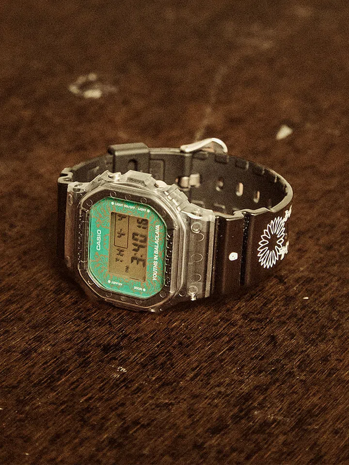 G-Shock x Youths In 
Balaclava DW-5600YIB23. (Photo: Lawrence Teo)