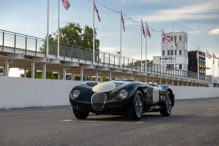 A classic Jaguar C-Type Continuation of the model that won the 24 Hours of Le Mans in 1951. (Photo: Jaguar Land Rover)