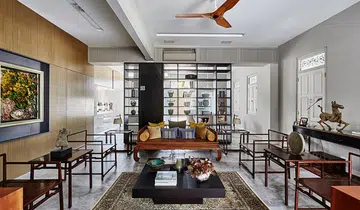 Oriental Contemporary Restored Conservation Shophouse Luxury Home