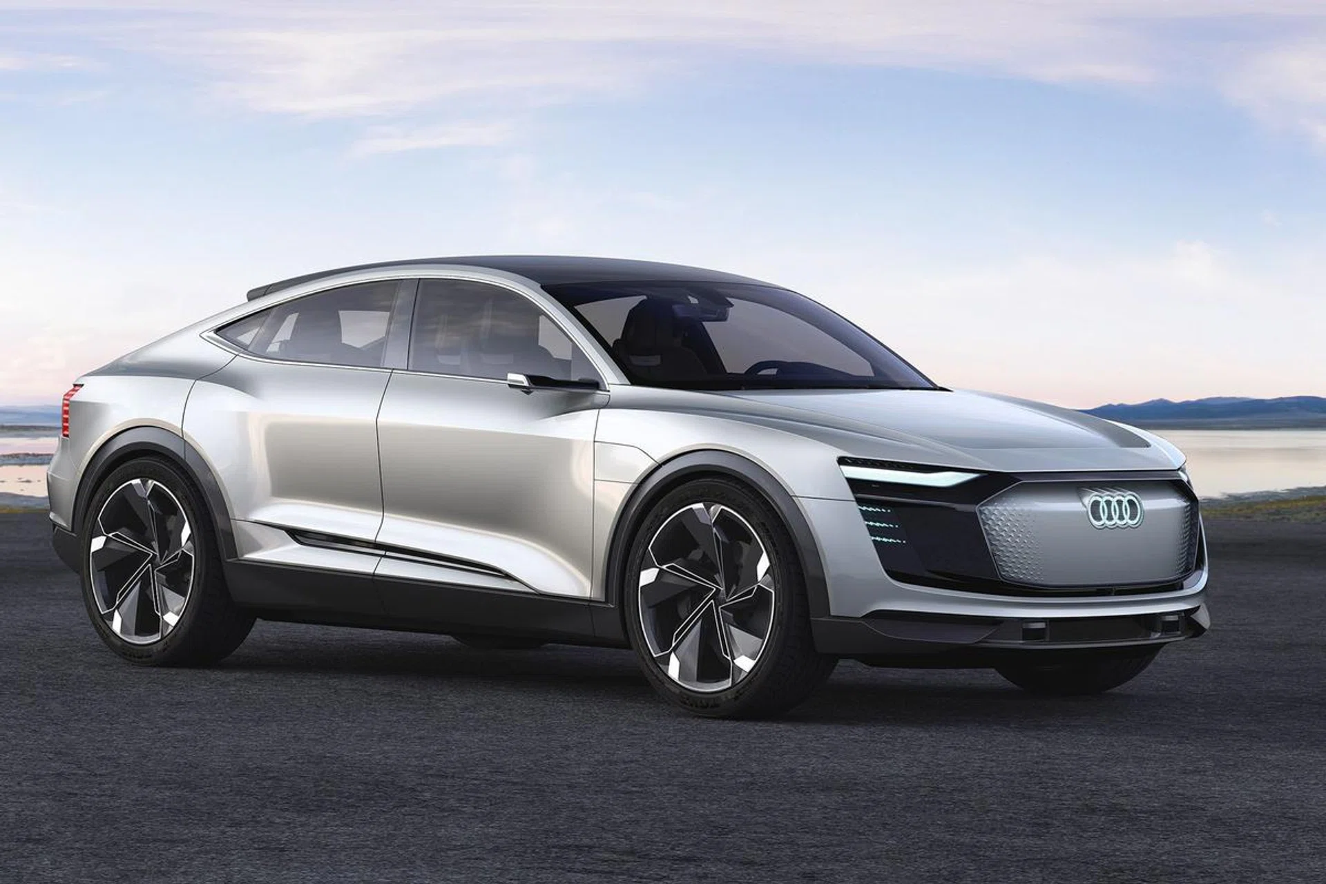 A concept picture of the Audi E-Tron