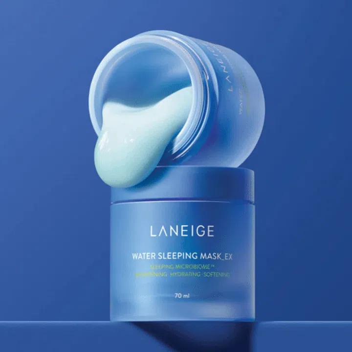 Laneige Water Sleeping Mask EX | Best moisturisers and skincare to use on an aeroplane