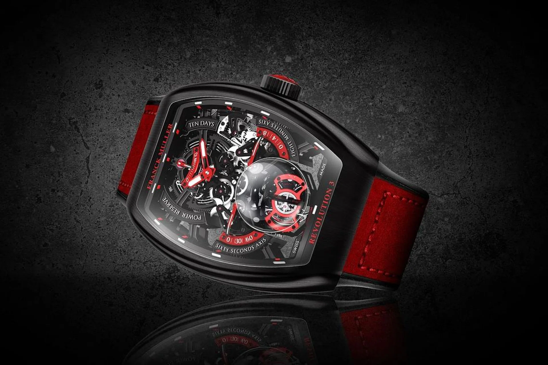 Franck Muller Vanguard Revolution 3 skeleton