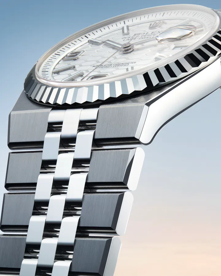 Case and integrate bracelet of the Land-Dweller 40 