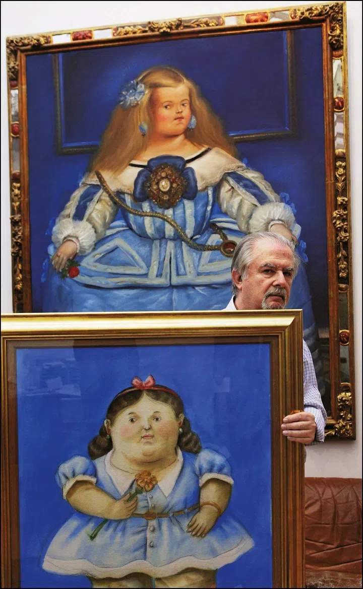 BOTERO’S BOUNTYThe artist discovered his exaggerated style when he drew a disproportionately small hole fora mandolin and noticed how it immediately conveyed a message of monumentality.
