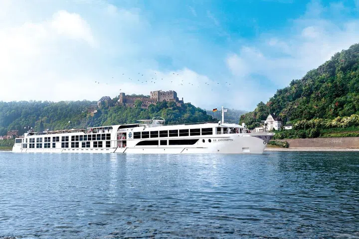 S.S. Antoinette brings you on a medival journey on the Castles along the Rhine Itinerary. (Photo: Uniworld Boutique River Cruises)