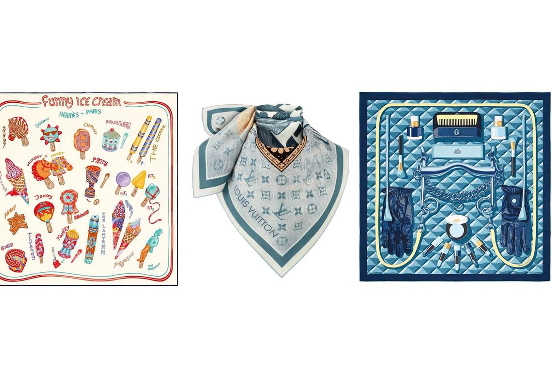 silk scarves