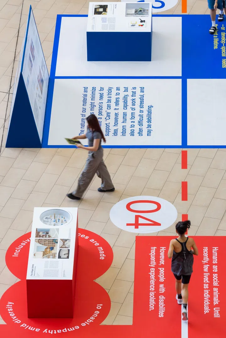 FI&LD exhibition by Lekker Architects at La Salle College of Fine Arts. (Photo: Lekker Architects, Don Wong)